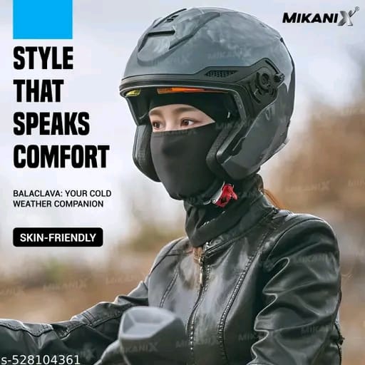 MIKANIX Balaclava Face Mask for Motorcycle Riding, Biking & Outdoor Sports