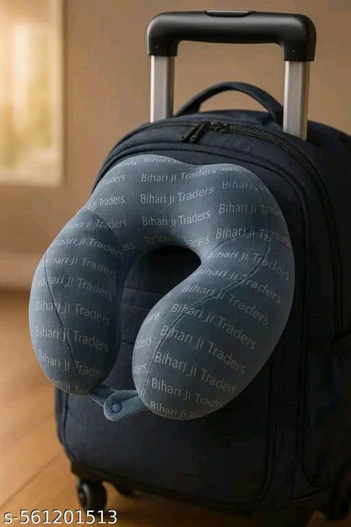 Rover Microfiber Travel Neck Pillow for Airplane, Car & Office - Soft