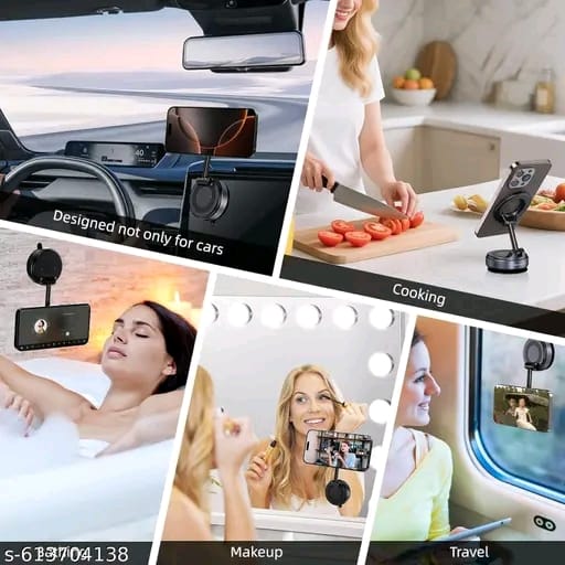 360° Vaccum Magnetic Phones Holder