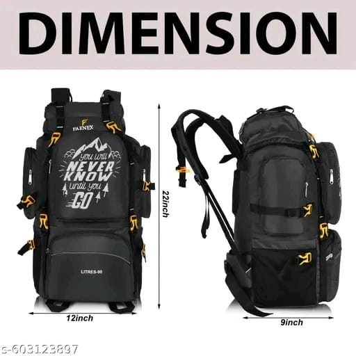 FAENEX 90L Adventure Trekking Rucksack Trekking Travel Backpack