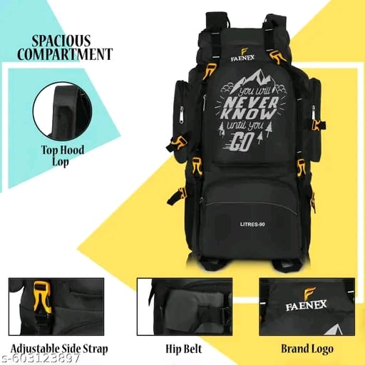 FAENEX 90L Adventure Trekking Rucksack Trekking Travel Backpack