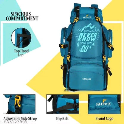 FAENEX 90L Adventure Trekking Rucksack Trekking Travel Backpack