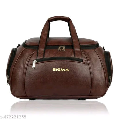 Sigma Brown 20 inch Travel Duffle Luggage Bag For Men and Women