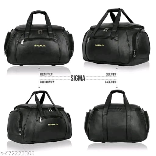 Sigma Brown 20 inch Travel Duffle Luggage Bag For Men and Women