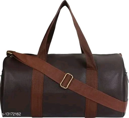 Premium Black duffle bags with saprate shoe compartment for Travel and Gym