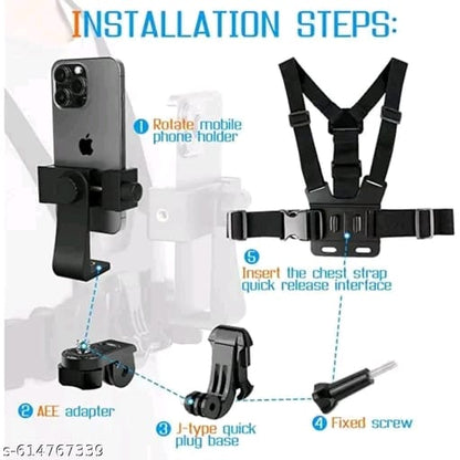 Universal Adjustable Chest Strap Mount