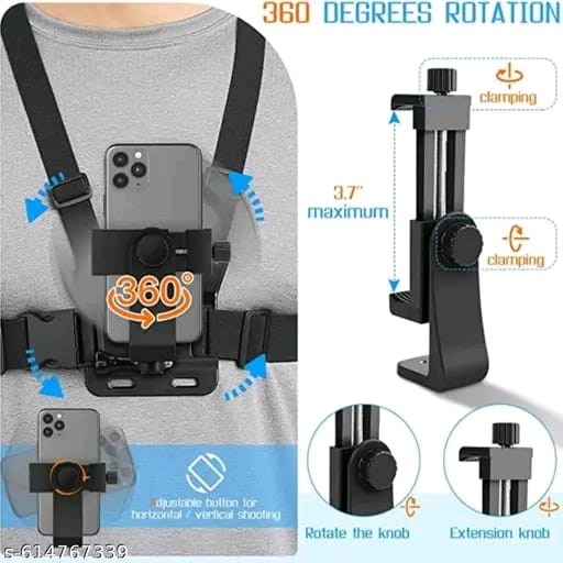 Universal Adjustable Chest Strap Mount