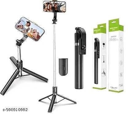 Selfie Stick R1-L (Large) with Wireless Remote and Tripod Stand
