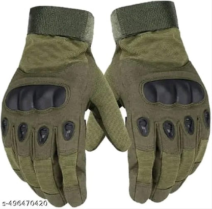 Racing Equipment Motorcycle Riding Biker Driving Gloves (Green)