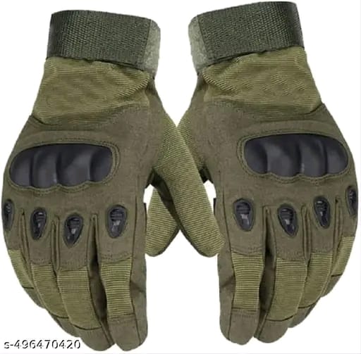 Racing Equipment Motorcycle Riding Biker Driving Gloves (Green)