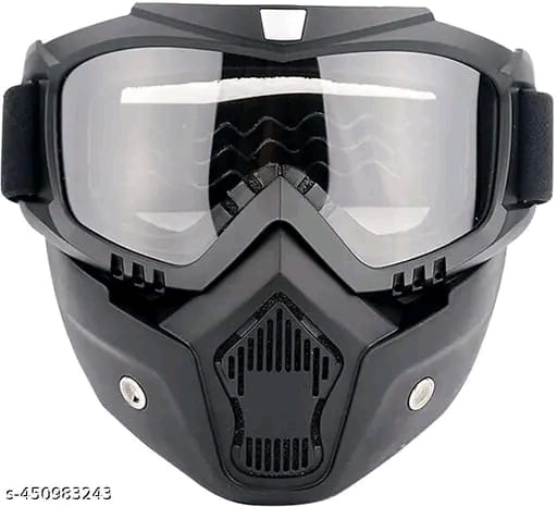 Otoroys Motorcycle Helmet Riding Goggles Glasses With Removable Face Mask