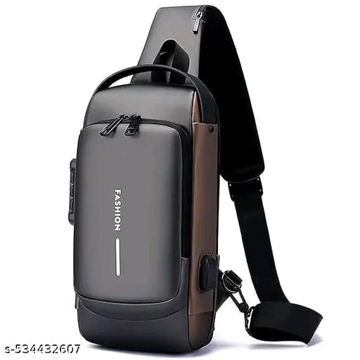 Sling Bag For Men Women, Anti-Theft Fashion Chest Bag