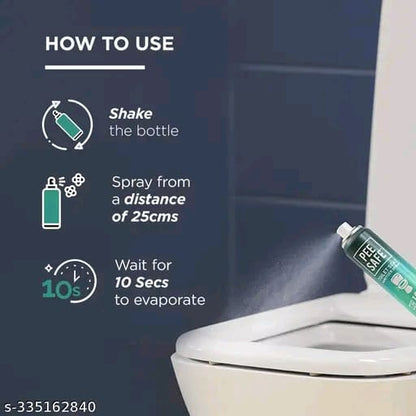 PEESAFE Toilet Seat Sanitizer Spray 50 Ml Mint - Pack Of 1