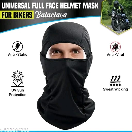 MIKANIX Balaclava Face Mask for Motorcycle Riding, Biking & Outdoor Sports