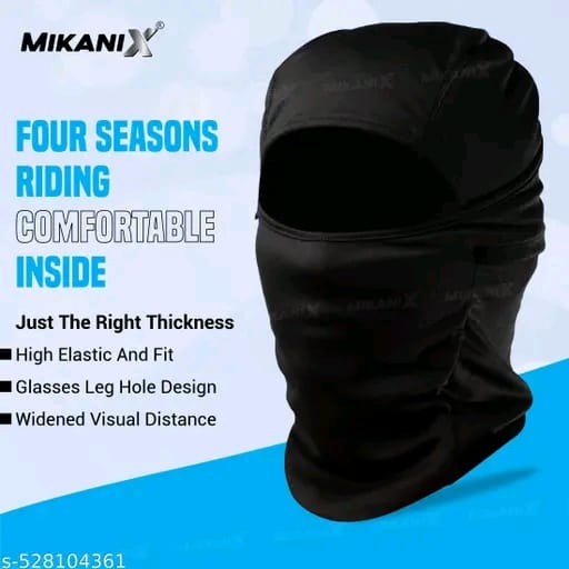 MIKANIX Balaclava Face Mask for Motorcycle Riding, Biking & Outdoor Sports