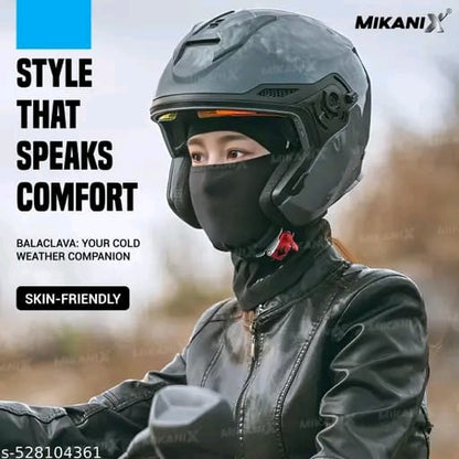 MIKANIX Balaclava Face Mask for Motorcycle Riding, Biking & Outdoor Sports