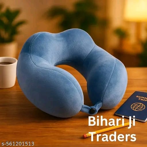 Rover Microfiber Travel Neck Pillow for Airplane, Car & Office - Soft